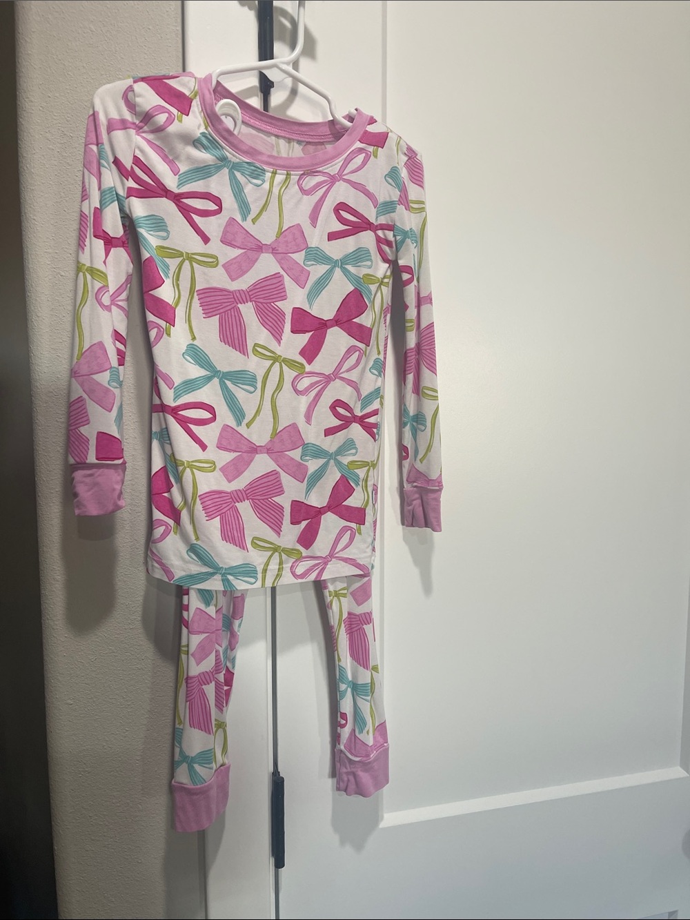 Little Sleepies Bow Toddler Pajamas